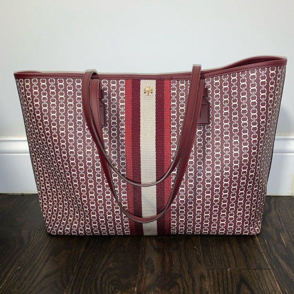 tory burch gemini tote bag